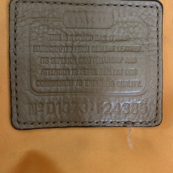 Coach Leather Backpack F24385 - Picture 5 of 12